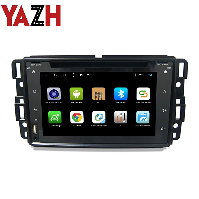 YAZH Android 9 0 2 Гб ОЗУ 32 ПЗУ 8 дюймовый сенсорный экран автомобильный dvd gps навигатор