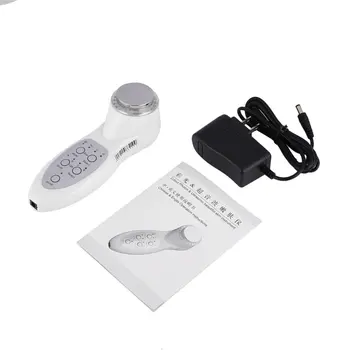 

7 Color Mode RGB Led Light Ultrasonic Face Massager Beauty Instrument Portable Facial Skin Appliance Therapy Photon Rejuvenation