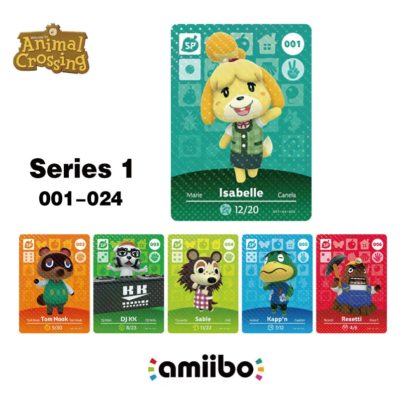animal crossing amiibo cards download