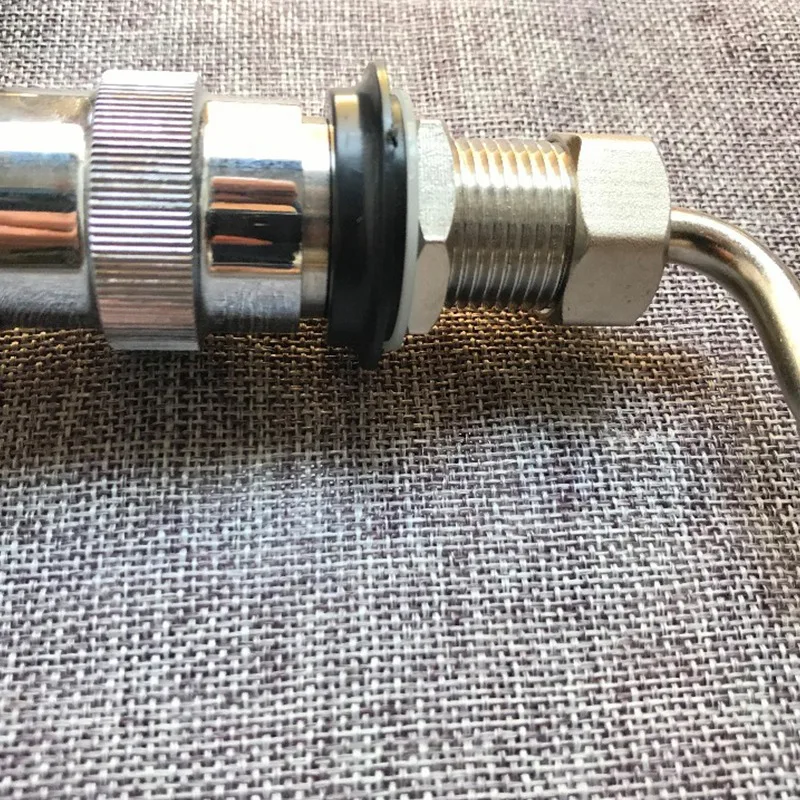 Beer Faucet With Threaded Shank And Homemade Software For Hose Flow Control Ball Beer Faucet Ball-T