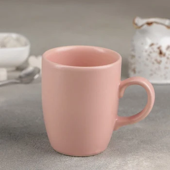 

Mug "Edge", 260 ml, pink