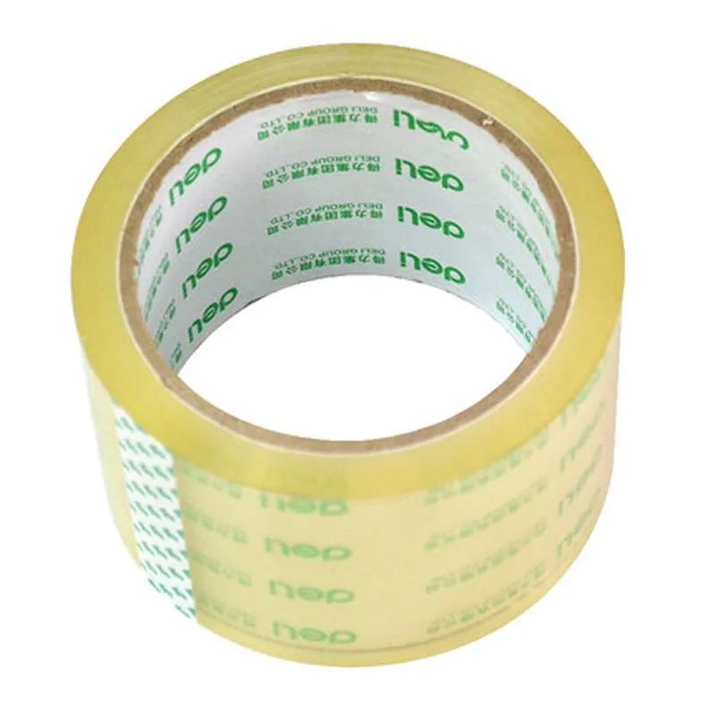 

Deli 30322 Tape Transparent Tape Packing Tape Sealing Adhesive Tape Wide 6 Cm X 50y 6 Volume 1 Tube Price