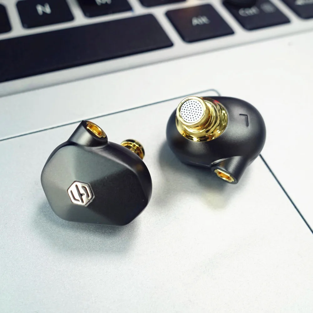 Light Harmonic Mera High Performance Dynamic Drive HiFi Earphone Noise Isolation Headset Earplugs with Detachable MMCX Cable