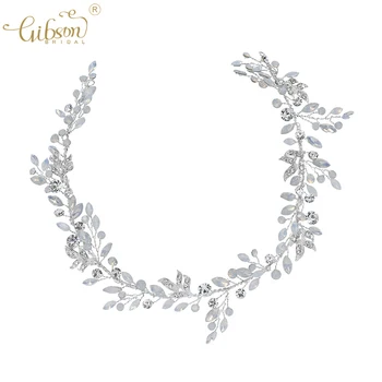 

Handmade Hair Accessories Bridal Jewelry Headband Wedding Crystal Hair Vine Pure Handmade Hairband