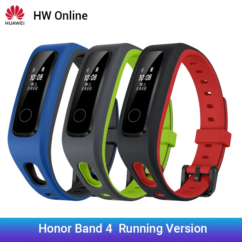 

Original Huawei Honor Band 4 Running Version Smart Wristband Fitness Tracker Sports 50M Waterproof Bracelet Sleep Monitor
