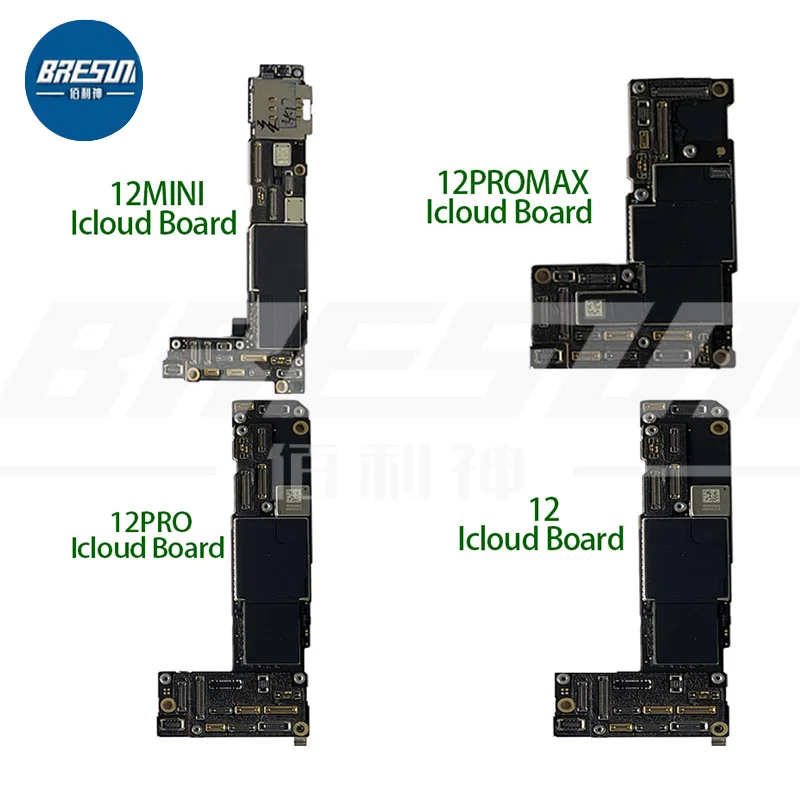 Материнская плата Icloud для iPhone 11 PRO MAX 12MINI 12PROAMX без CNC материнская на ID Lock логическая