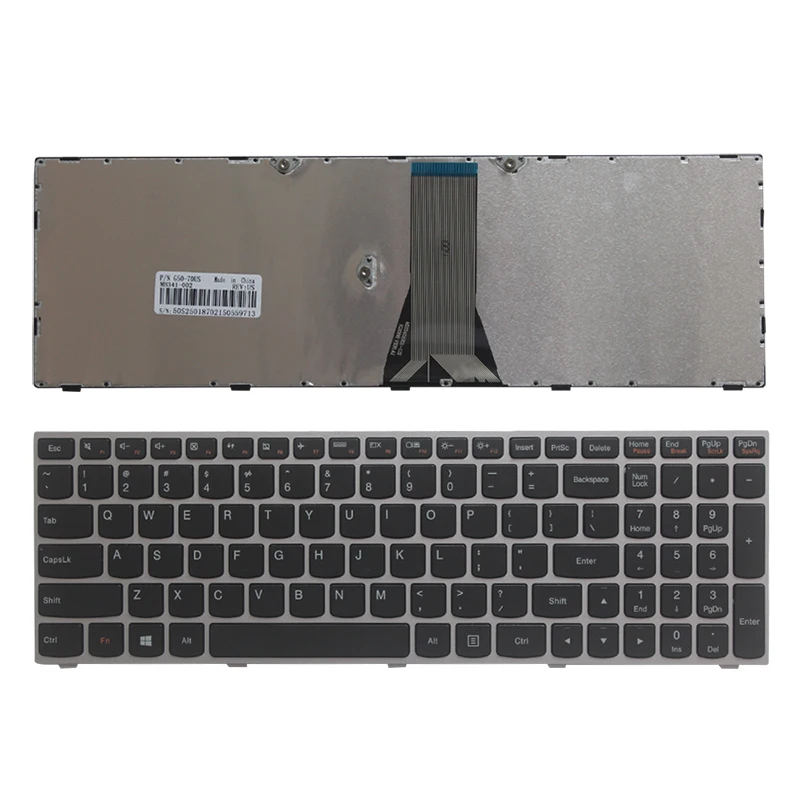 

Клавиатура Pop US для Lenovo B50-70 B50-80 Z50-70 Z50-70A Z50-75 Z50-80E E50-70 E50-80 B51 B51-30 B71 G51 US