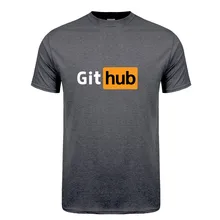 Забавный дизайн футболка Github хлопковая Футболка с круглым вырезом и короткими рукавами Мужская футболка LH-151