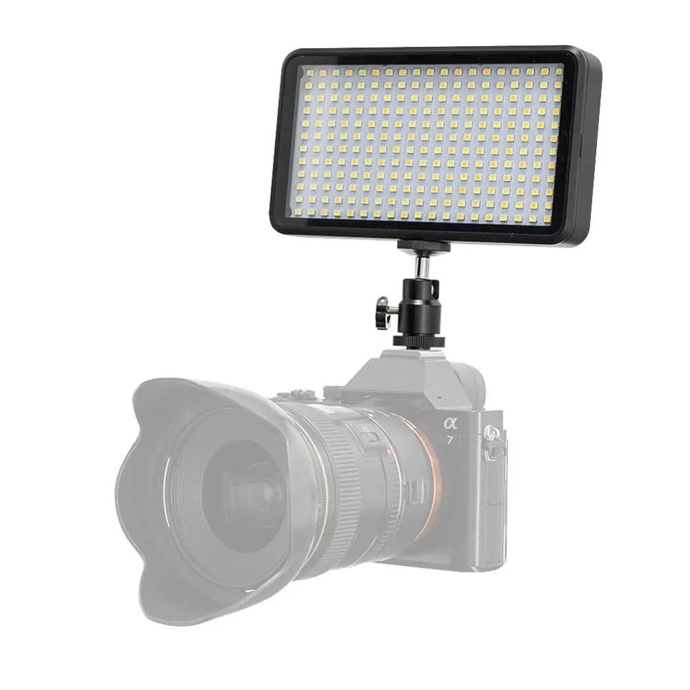 228LED светильник для видеокамеры и фотосъемки с якорем, лампа для красоты, светильник Vibrato, светильник для фотосъемки