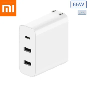 

Xiaomi Mi USB Charger 65W Fast Charge USB-C USB-A Laptop,Phone,Tablet,Gaming Device Charge At The Same Time Safety Protection