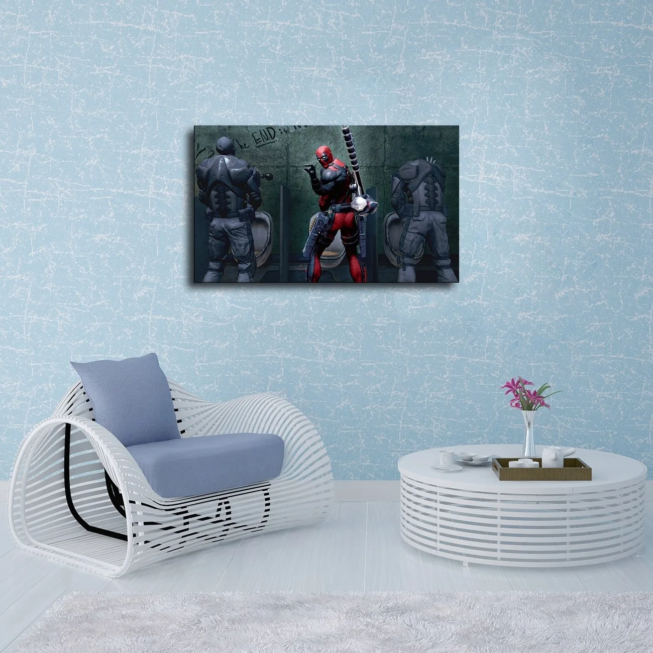 Deadpool декоративные картины настенная живопись Висячие плакаты с героями