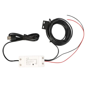 

SHGO HOT-USB DC5V WiFi Smart Garage Door Controller APP Vioce Control Switch Work with Alexa Google Home and IFTT Smart Life Tuy