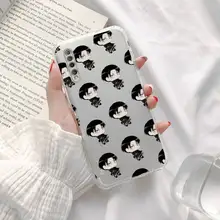  attack on titan Phone Case Transparent For Xiaomi Redmi K30 10T 10X 9 9A 8 8A 7 7A 6 K40 T S PRO 5G 