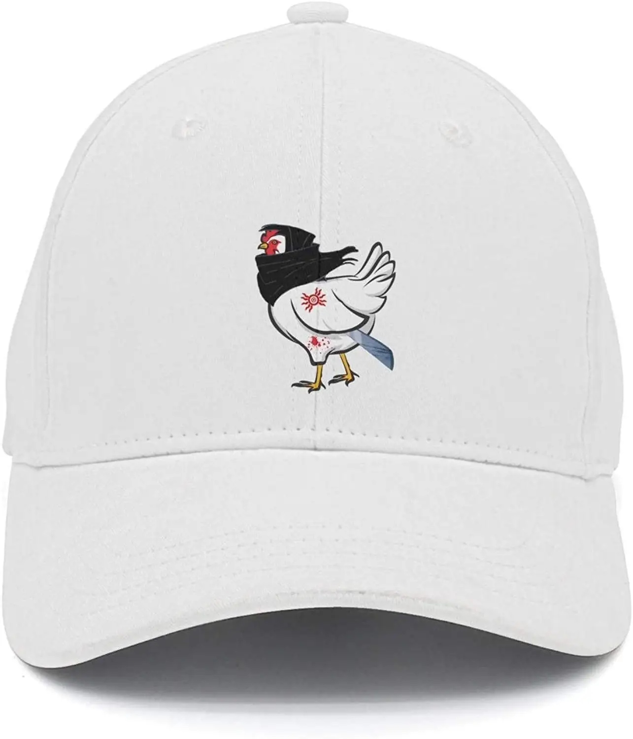 Ninja_Chicken Декор Игрушка курица для мужчин и женщин простая хлопковая Регулируемая промытая Низкопрофильная Бейсболка Шляпа