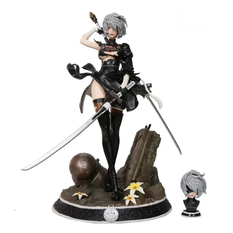 Аниме HUNTER Nier Automata 2B YoRHa No.2 фигурка из ПВХ 33 см японская аниме-фигурка