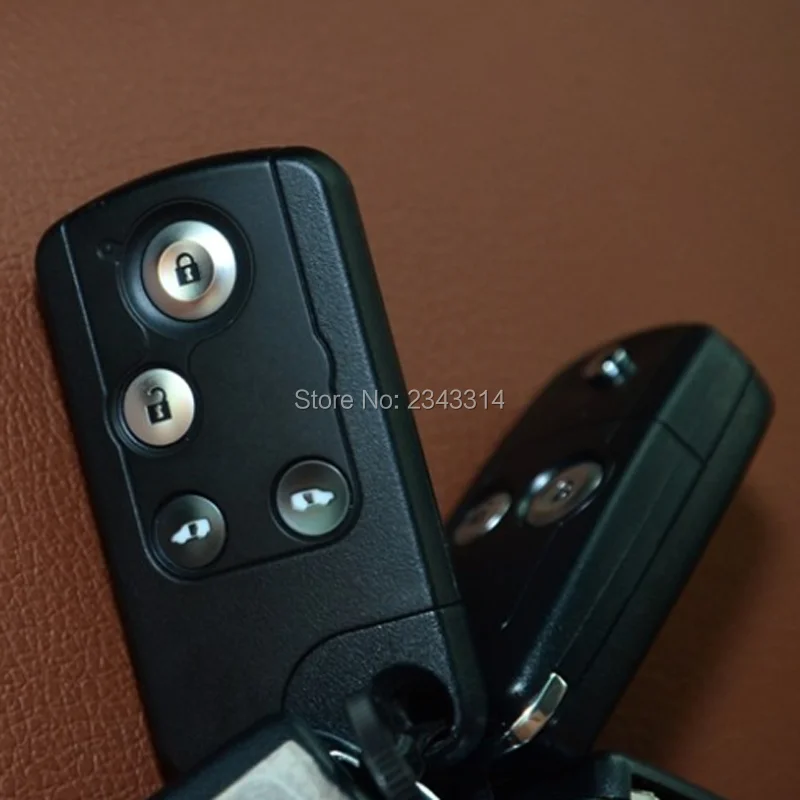 Сумка для ключей из натуральной кожи с дистанционным управлением, чехол для автомобильного ключа, аксессуары для Honda Freed Gb3 2012 2013