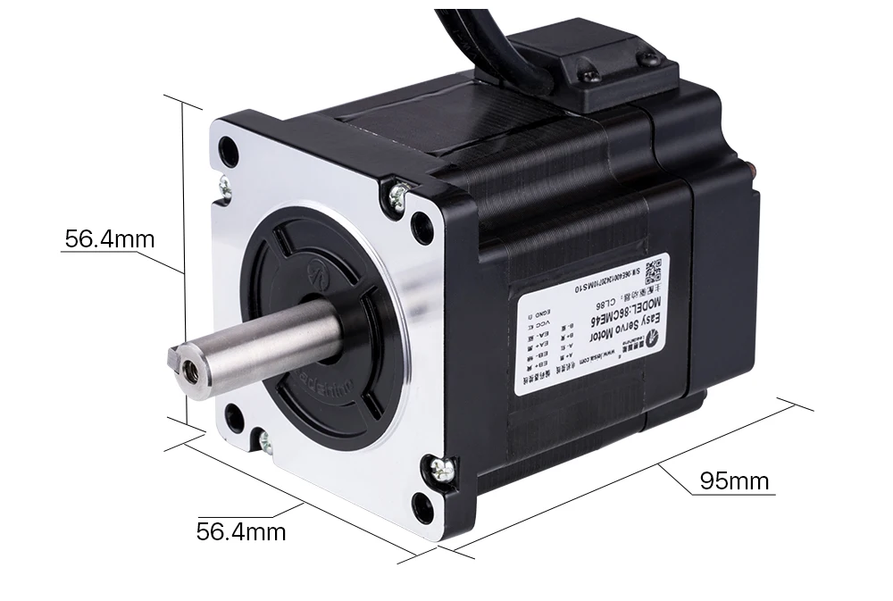 Description Picture 4 of itemLeadshine Nema 34 4.6N.m Closed Stepper Motor with Encoder CL86H Closed Loop Stepper Motor Driver Easy Servo Driver