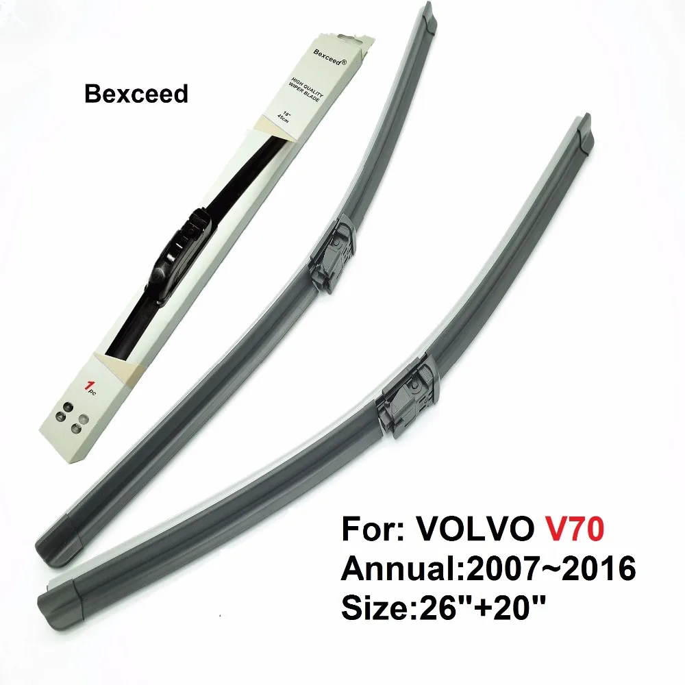 Flat Wiper Blade for VOLVO V70 Bexceed of Car Windshield Windscreen 26