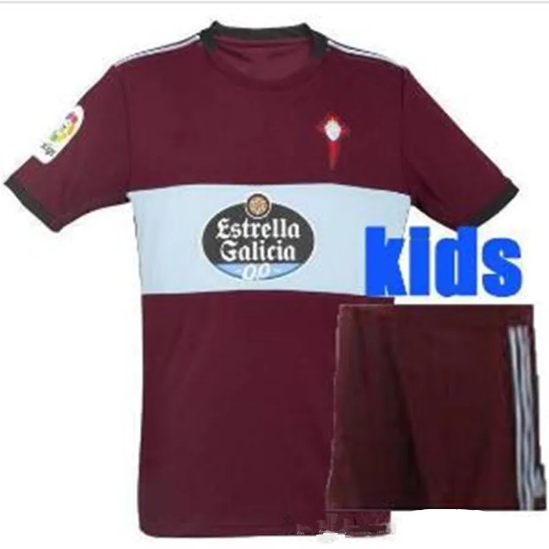 19 20 Детский комплект Celta Vigo футбольные майки MENDEZ S. GOMEZ SISTO IAGO ASPAS BOUFAL Celta de Vigo Camiseta Детская рубашка
