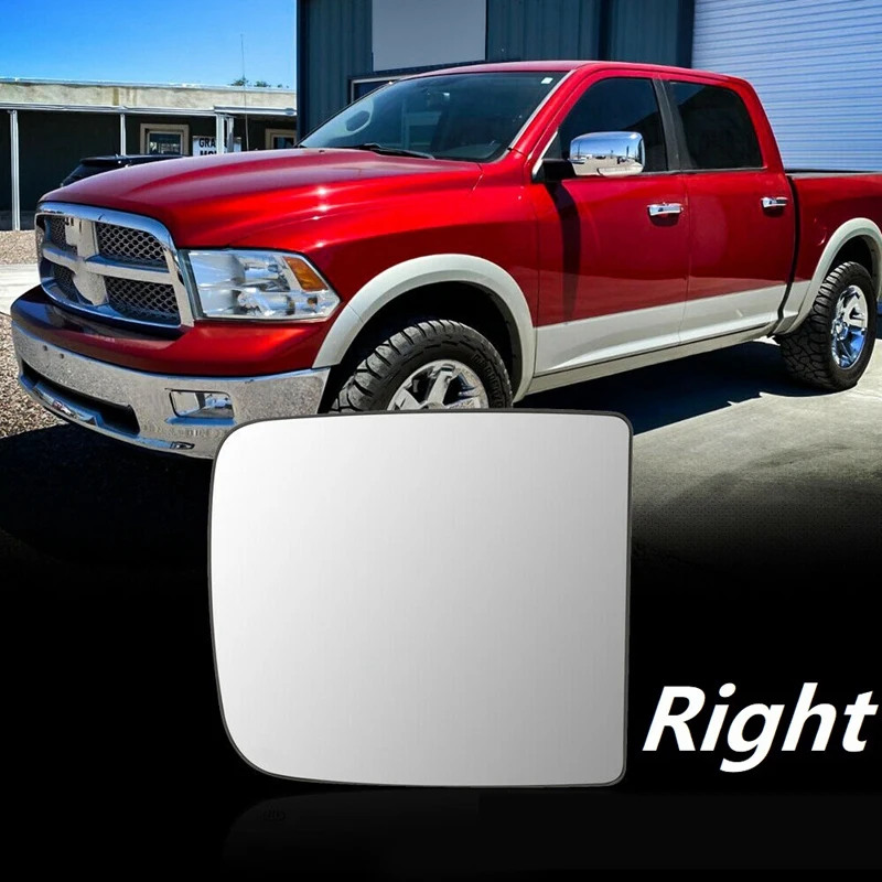 Exterior Passenger Right Side Mirror Glass for Dodge Ram 1500 2500 3500