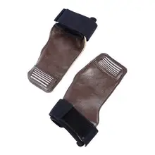 Усилительные Полосатые Перчатки для фитнеса, крепкие мужские и женские спортивные Напульсники, противоскользящие, вспомогательный ремень