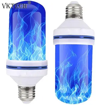 

96LED/108LED E27 Flame Effect LED Light Bulb Flickering Fire Emulation Decorative Lamp Energy-saving LED Light