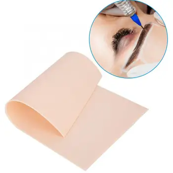 

Eyelashes Accesories 5pcs/set Blank Tattoo Practice Skin Permanent Makeup Training Fake Skin for Beginners Permanent Makeup a