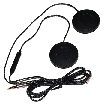 

Wired Headphones Motorbike Intercom Helmet 3.5mm Music Headset Hands-Free with HD Microphone UND Sale