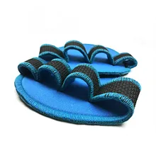 Синий рекреационный фитнес дайвинг материал штанги ладони перчатки противоскользящие производители индивидуальные