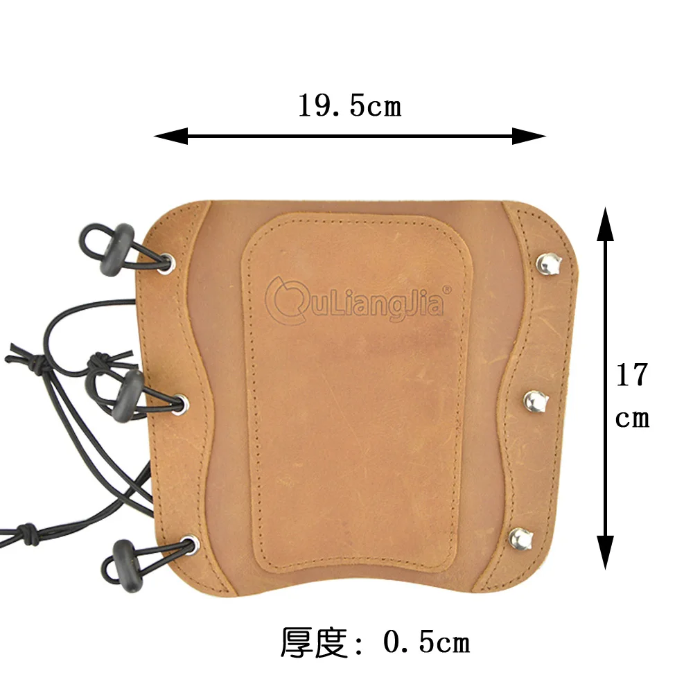 Стрельба из лука Кожа Защита руки левая и правая защита рук безопасный держатель для охоты стрельба Изогнутый Лук Аксессуары