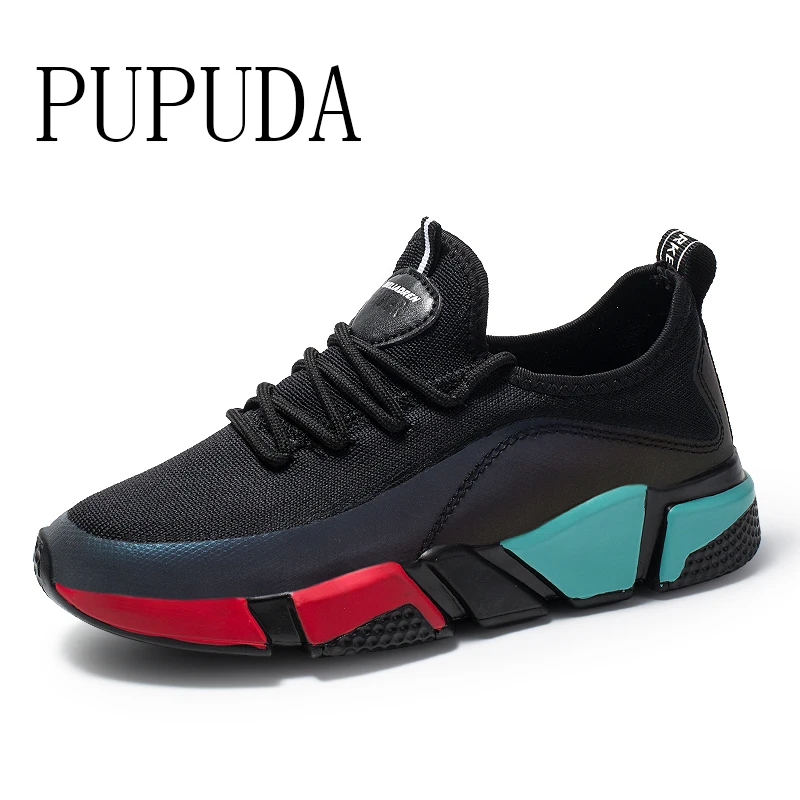 

PUPUDA women casual shoes fashion lightweight sport shoes outdoor personality large sizes 5-9 sneakers women running shoes