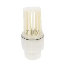 Белый бежевый Замена 1," резьба Dia пластик ПВХ ножной нижний клапан