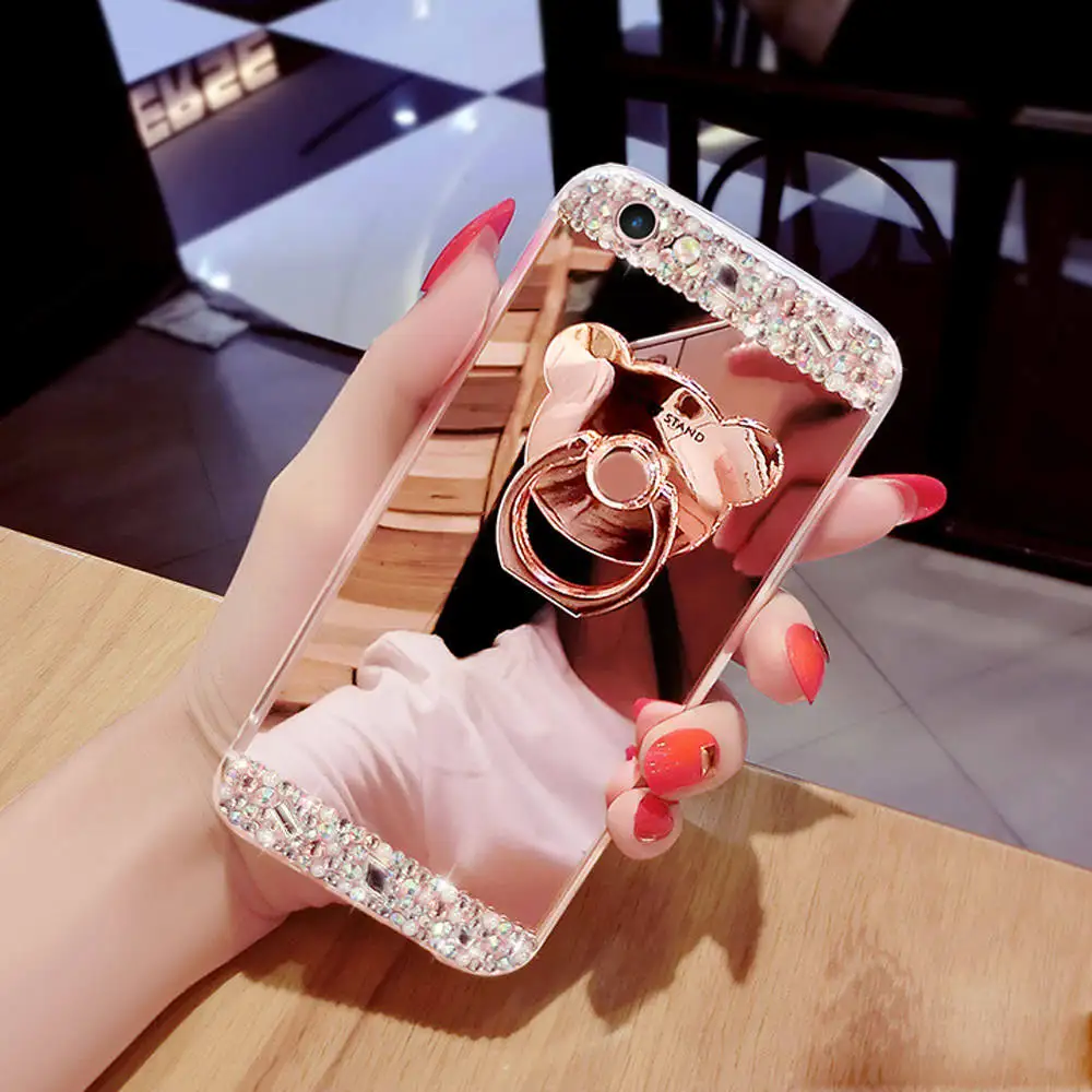 Pepmune Luxury Bling Glitter Mirror Case For Huawei P30 Pro P20 Lite Girl Shockproof Phone Cover Mate 20 Coque |