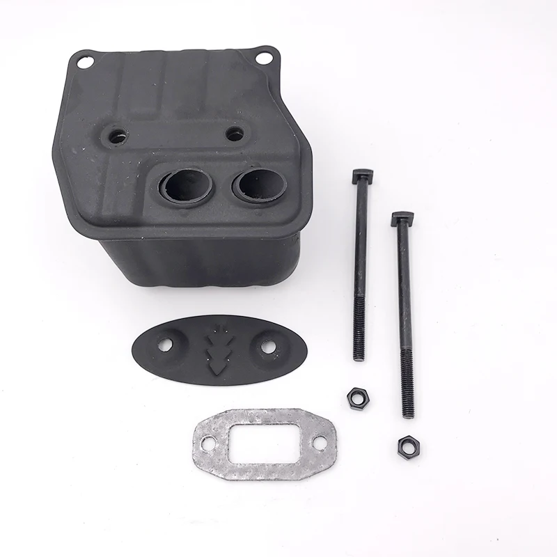 Цепная пила HUNDURE 45cc 52cc 58cc, два стандарта, запасные части для цепной пилы 4500 5200 5800 глушитель цепной пилы