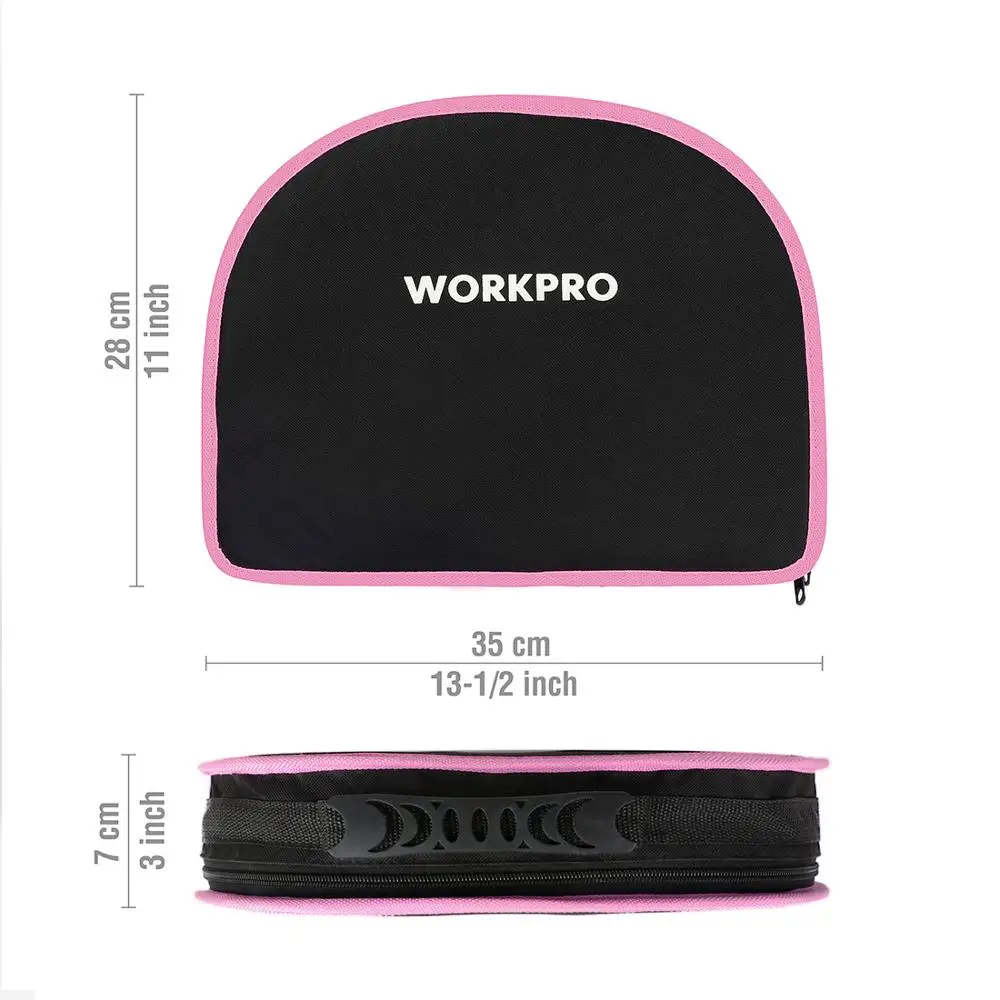 WORKPRO 103PC Hand Tool Set Home Tool Kit Tool Bag