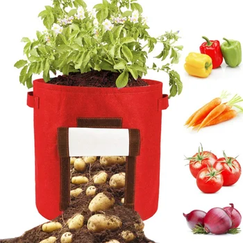 

Flower Pot Earthworm Gardening Compost Bag Homemade Organic Waste compost bacteria Feed Bags