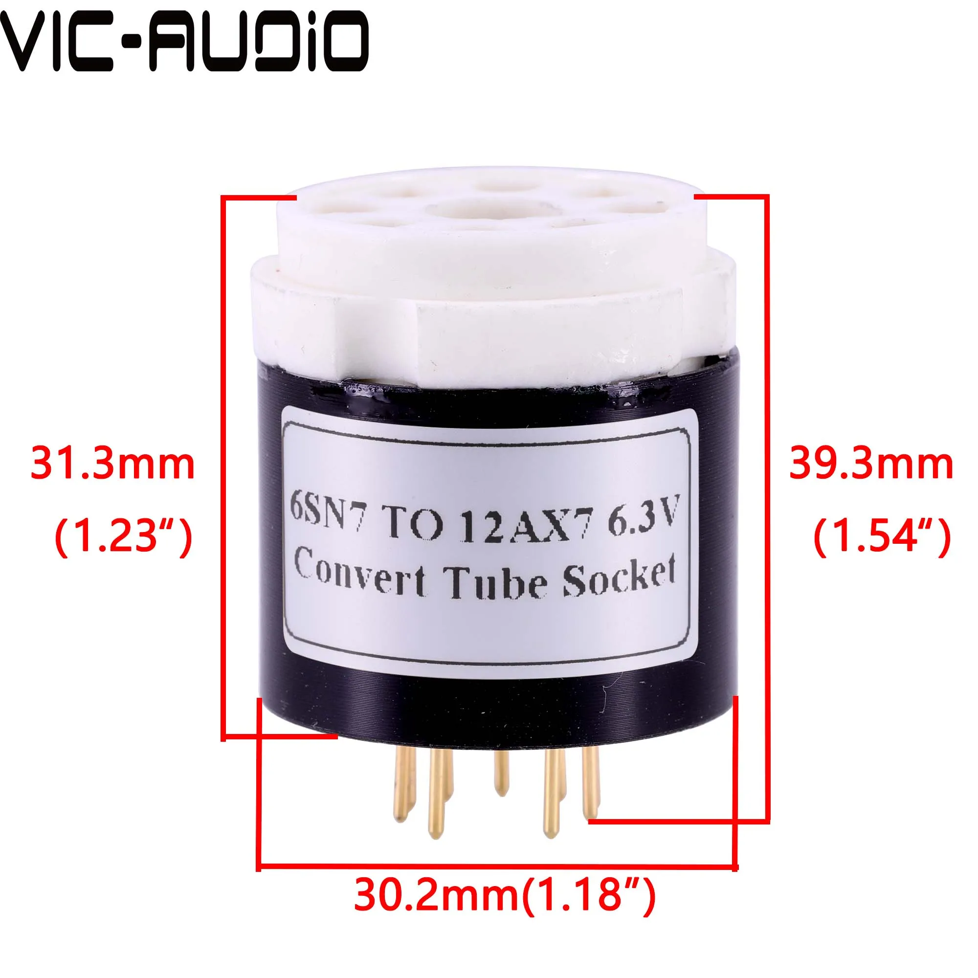 1pc 6SL7 CV181 6N8P 6N9P 6SN7に12AX7 12AU7 ECC82 ECC83 B739