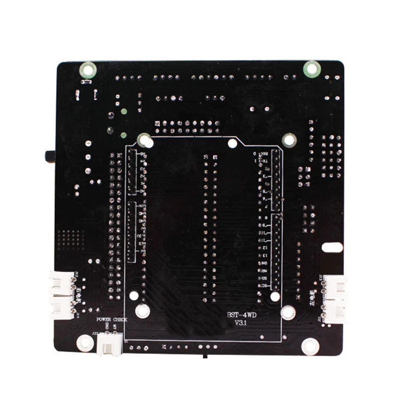 4Wd Smart Car Drive Expansion Board Robot Expansion Development For 51 Raspberry Pi Stm32 Compatible Uno