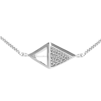 

Колье из серебра с фианитами N01507