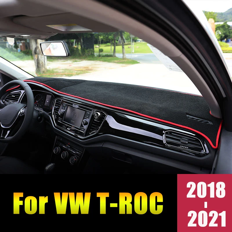 Для Volkswagen VW T-ROC T ROC TROC 2021 2020 2019 2018 приборной панели автомобиля крышка козырек от