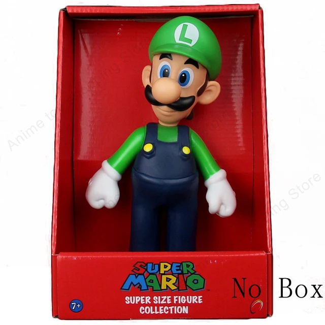Super Mario Anime Model Toys Luigi Yoshi Peach Bowser Donkey Kong Action Figure Mario Bros Collection Model Dolls for Kid Gifts 13