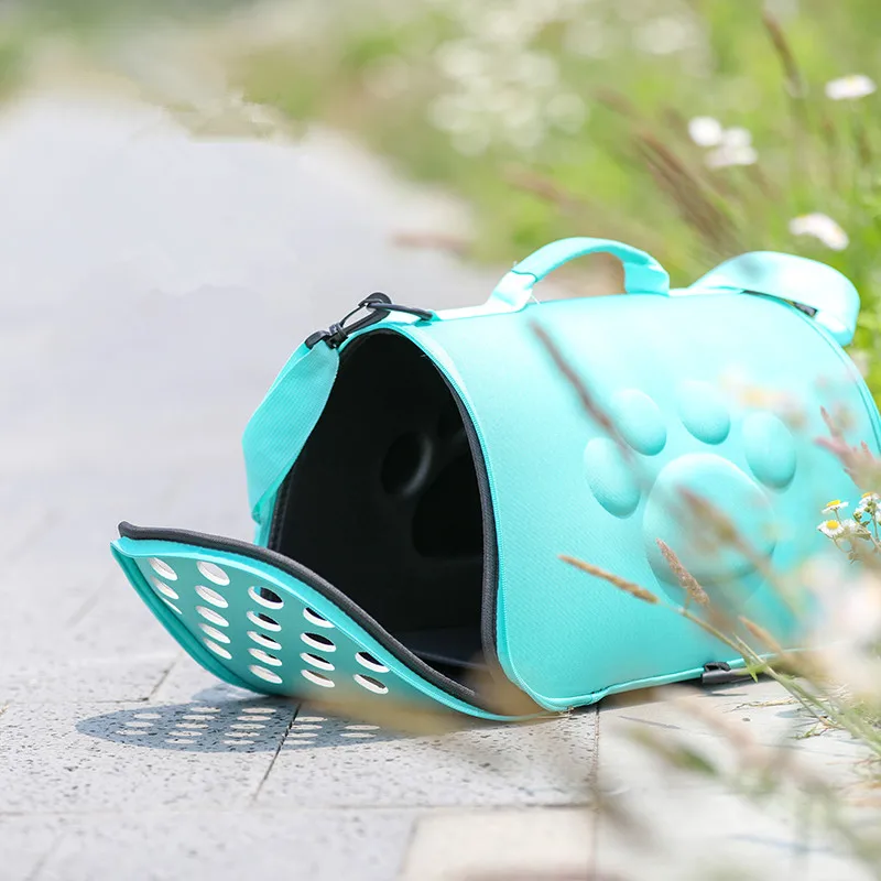 EVA Dogs Cat Folding Pet Carrier Cage Collapsible Puppy Crate Handbag Carrying Bags Pets Supplies Transport Chien Accessories EVA Dogs Cat Folding Pet Carrier Cage Collapsible Puppy Crate Handbag Carrying Bags Pets Supplies Transport Chien Accessories