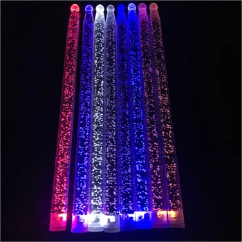 

5A Acrylic Drum Stick Glow Alternately Noctilucent Glow in The Dark Stage Performance Luminous Jazz Drumsticks multiple colour