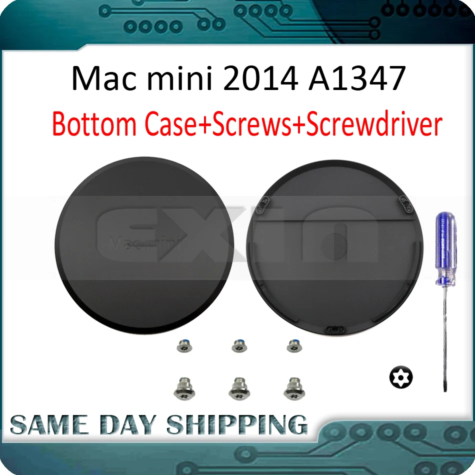 

Genuine New for Mac Mini Unibody Aluminum A1347 Bottom Case Base Lower Back Cover Housing EMC 2840 Late 2014 with Screws & Tool