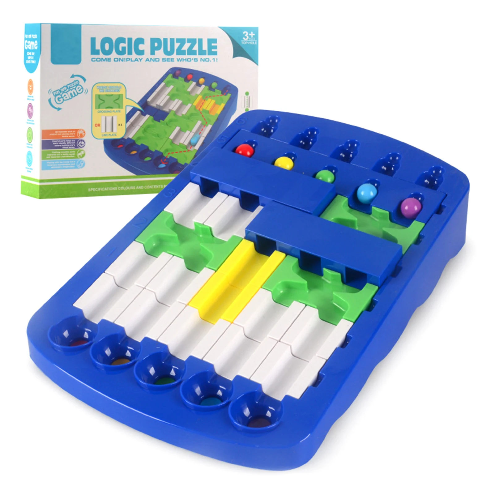 Encontrando rotas brinquedos de tabuleiro lógica jogo educativo brinquedos  indoor recesso jogo família jogos para crianças sal99 - AliExpress