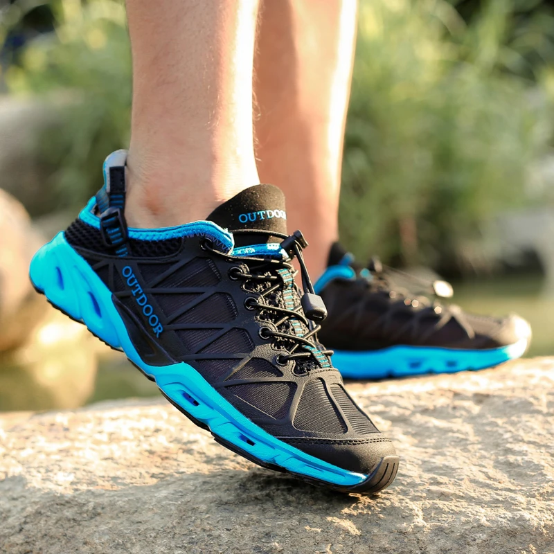 Zapatos senderismo para hombre y mujer, botas de escalada de malla transpirable, zapatos deportivos para senderismo, caminar, trotar, zapatillas de al aire Verano|Zapatos senderismo| - AliExpress