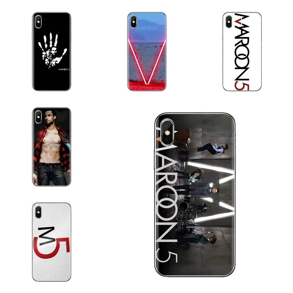 Silicone Case Covers For Huawei G7 G8 P7 P8 P9 P10 P20 P30 Lite Mini Pro P Smart Plus 2017 2018 2019 Maroon 5 Mickey Madden adam |