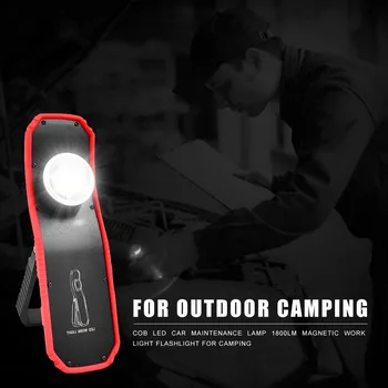 

COB LED Flashlight 3 Modes Large Aperture Portable Car Repairing Maintenance Work Light Emergency Handheld Torches