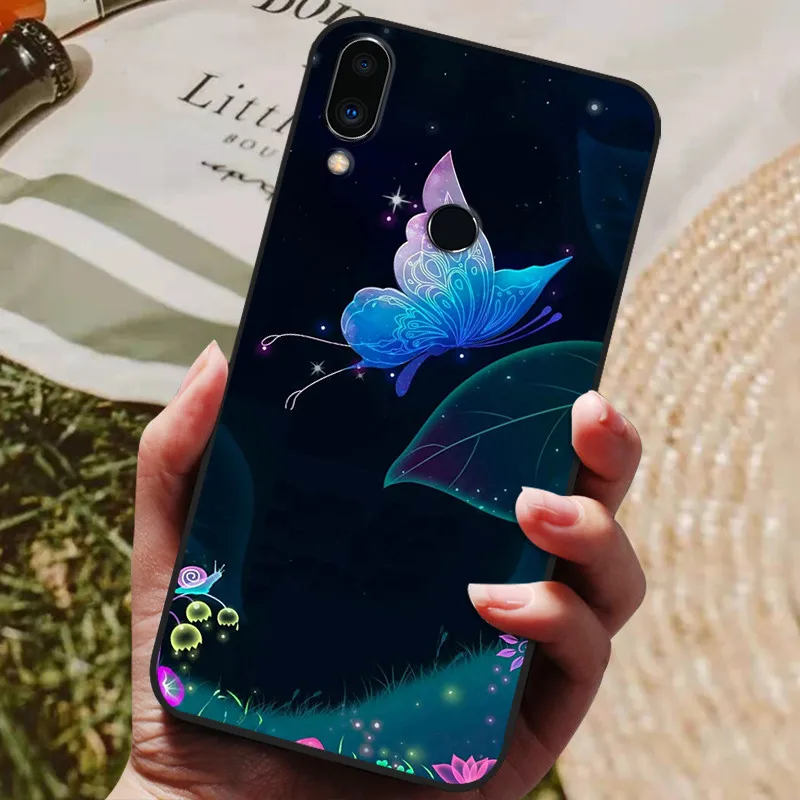 For Meizu Note 9 Case Wolf Cartoon Silicon Soft TPU Back Cover For Meizu Note 9 Phone Cases for Meizu Note9 Fundas Coque Capa 