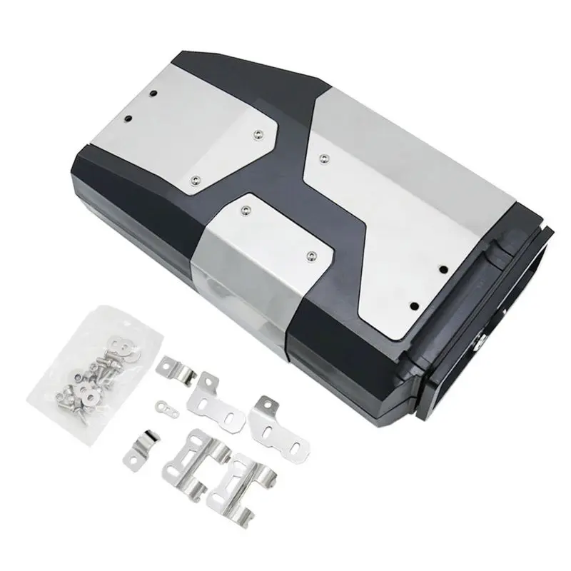 

High Quality New 4.2L Stainless Tool Box for R1200GS R1250GS LC Adventure Left Bracket 04-Up